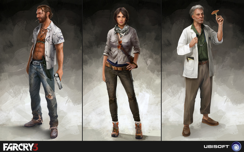Illustration for article titled Everyone In Far Cry 3 Looks Absolutely Crazy. Everyone.